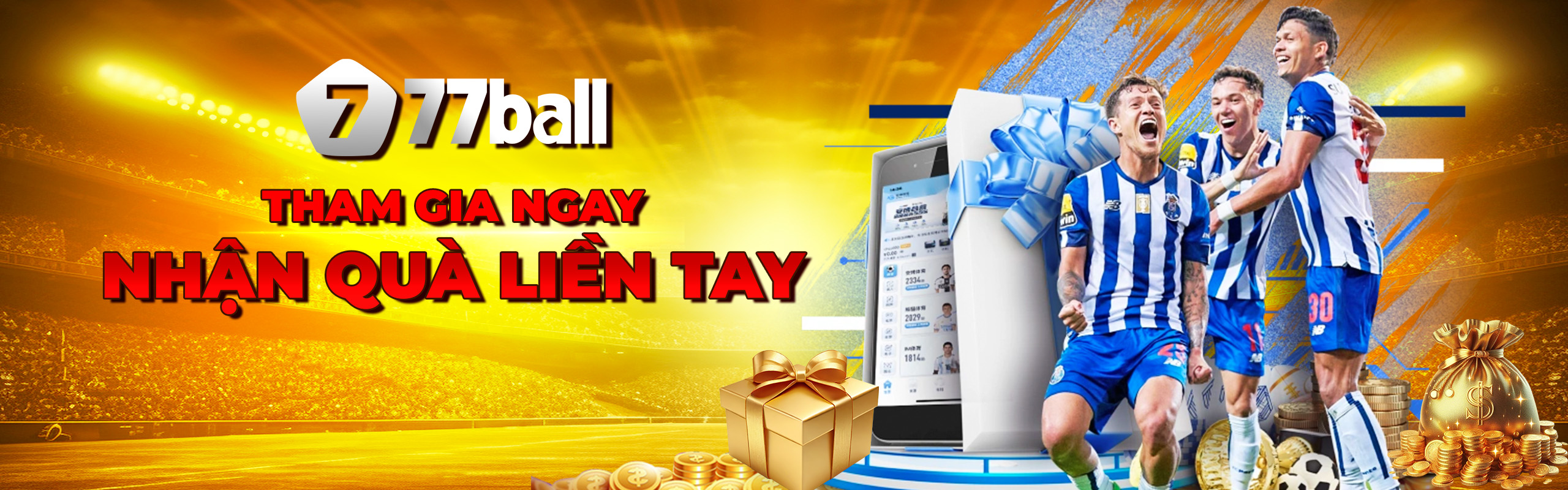 77ball Tham gia nhận quà liền tay tại 77 ball